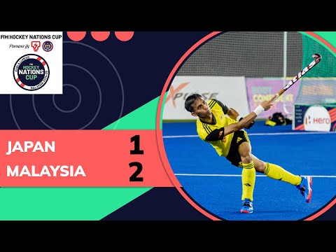 Sorotan Perlawanan : Japan 1 - 2 Malaysia | Kumpulan B | FIH Nations Cup 2025