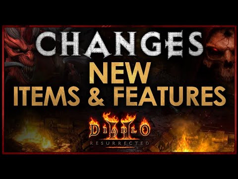 DIABLO 2 RESURRECTED CHANGES I WANT TO SEE | New Features and Items!