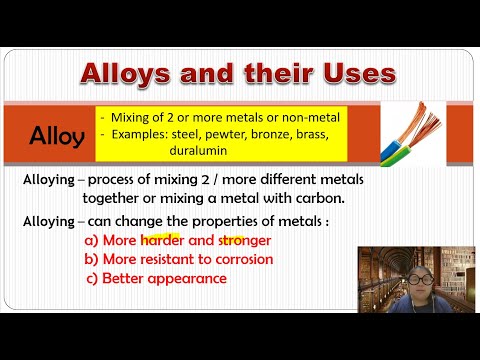 Science Form 4 Lesson 9-1 Alloy
