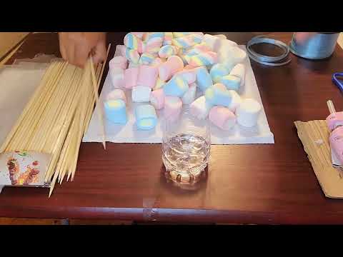 Como hacer brochetas con bombones para tus fiestas🍡🥢🥳💫💫💫