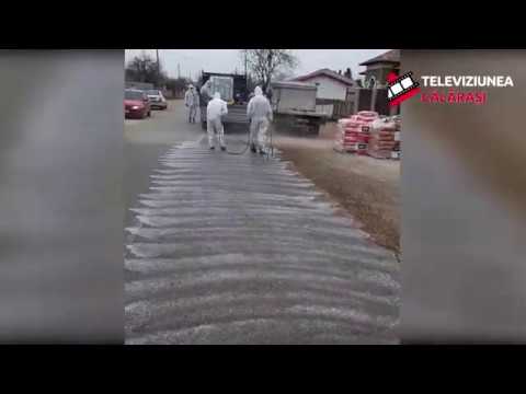 La Curcani dezinfecția și ajutorarea populației continuă...