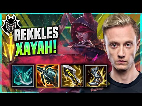 REKKLES IS INSANE WITH XAYAH! - G2 Rekkles Plays Xayah ADC vs Varus! | Patch 11.15