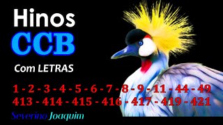 Hinos CCB - Louvando e Bendizendo o Santo Nome de Deus - COLETÂNEA DE BELOS HINOS CCB -HINOS CANTADO
