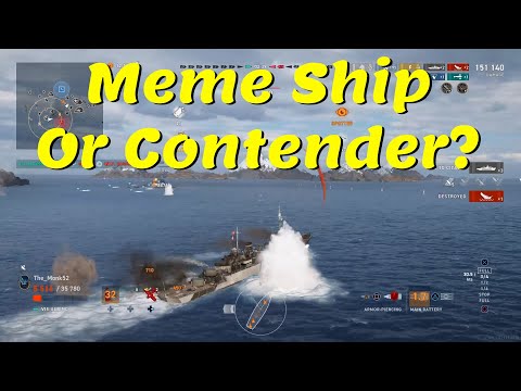 Elbing a Meme Ship, or Viable Contender?    (World of Warships Legends)
