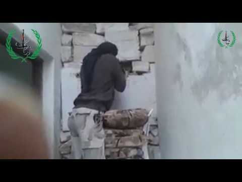 عملية قنص عناصر النظام في معسكر وادي الضيف في ريف إدلب من قبل جبهة ثبات المقاتلة