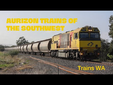 Aurizon Trains in the Southwest part 3