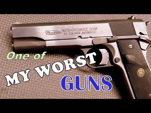Auto Ordnance 1911 A1 1st Look Review, Kahr, Thompson so many Names