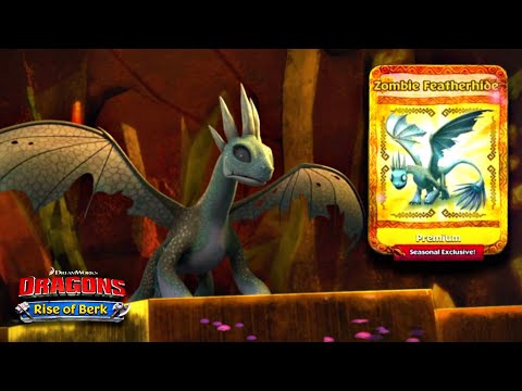 New Premium Dragon Zombie Featherhide Max Level 180 - Dragons : Rise of Berk