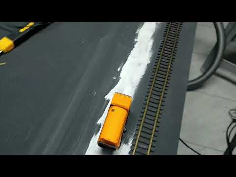 Erste Testfahrt der neuen Car-System Strecke