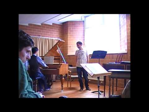 Lieder Coaching: Robert Hill coaches Robert Schuman Dichterliebe #1