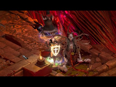 Best Melee Build in Diablo 2 Resurrected? Tesladin (Dream Paladin) Gameplay - Baal Run