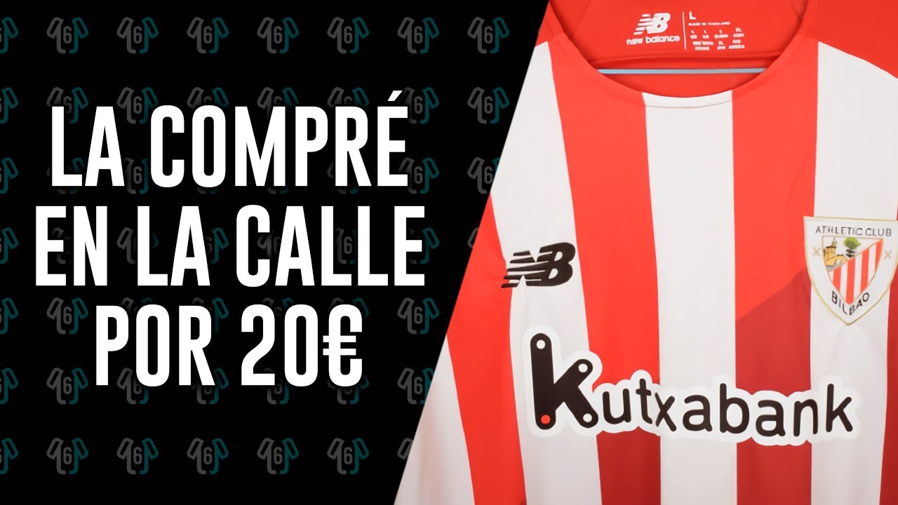 🤔 ¿MERECE la PENA COMPRAR CAMISETAS de FÚTBOL a VENDEDORES de la CALLE Unboxing ATHLETIC 2021-2022