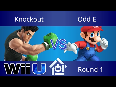 MSK 3/27/17 - Knockout (Little Mac) vs Odd-E (Mario) - Smash 4 Round 1