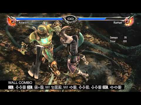 SOULCALIBUR V Official Guide ASTAROTH COMBOS, Video 10_29