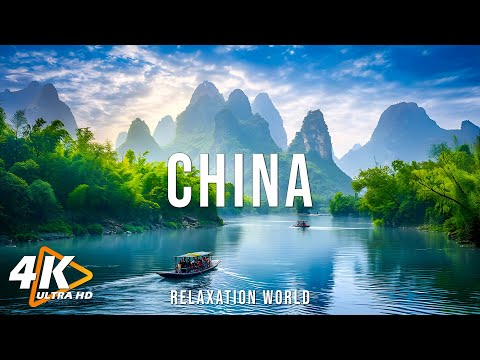 China 4K - Exploring the Stunning Landscapes with Calming Piano Music | Scenic Nature in Ultra HD