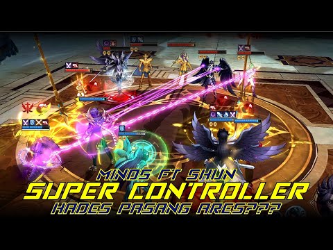 Saint Seiya Awakening - The Super Controller Minos & Andromeda Shun | Hades Pake Ares Ngakak!!!