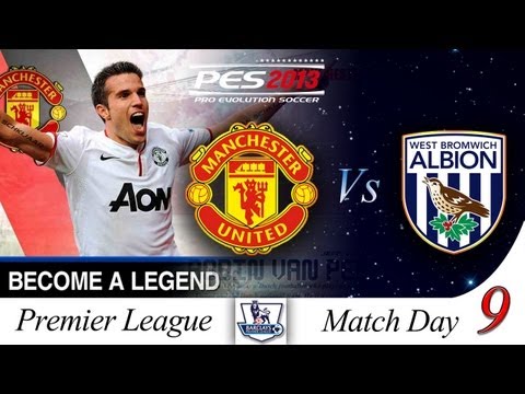 [TTB] BAL Series #2 - PES 2013 -  West Brom Vs Man Utd Highlights! Match Day 9