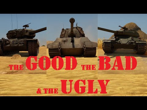 The GOOD the BAD and the UGLY - T34, Tiger II Sla.16, IS-6 SHOWDOWN | War Thunder cinematic