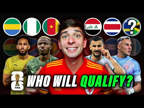 Who Will Qualify For The World Cup 2026 Playoffs?
