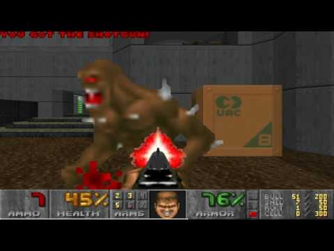 [Doom 2] Scythe X map01 "Service entrance" UV max 54s