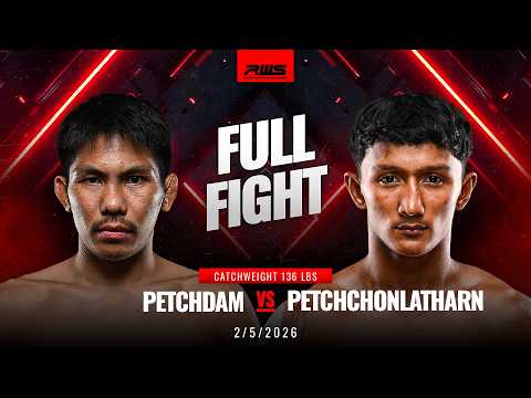 Full Fight l Petchdam vs Petchchonlatharn l เพชรดำ vs เพชรชลธาร l RWS