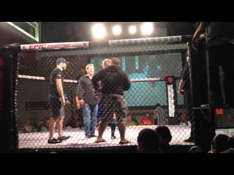 Jefferson Creighton first MMA fight 28 Mar 2014