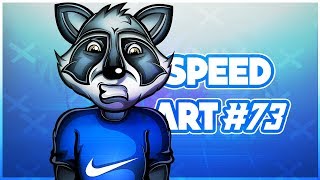 speed art 73 mascotte animal raton pour pechi 100like - mascotte fortnite youtube