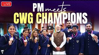 LIVE: PM Modi interacts with India's CWG champions