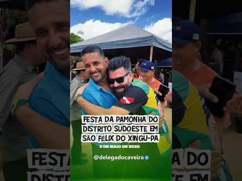 FESTA DA PAMONHA / RAPADURA DE 2,2 METROS. Em São Félix do Xingu, participei da 5 edição da festa.