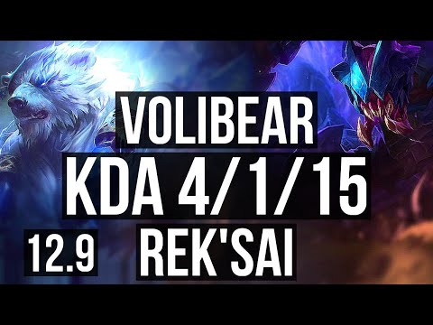 VOLIBEAR vs REK'SAI (JNG) | 4/1/15, Rank 6 Voli | NA Challenger | 12.9