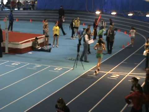 CN de juniori III - 3000 m fete, Bacău, 6 martie 2010