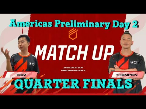 BIG V vs THOMPSIN - Quarter Finals SWC2022 AMERICAS Preliminary Day 2 - Summoners War