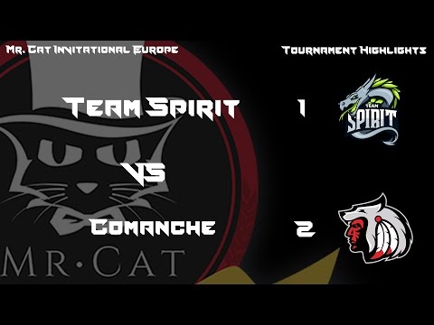 Mr  Cat Invitational Europe | HIGHLIGHTS | TEAM SPIRIT VS COMANCHE | BO3