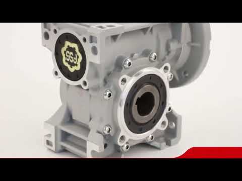 Video on assembling a worm gearbox