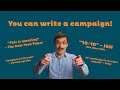 An EASY template for writing your FIRST CAMPAIGN