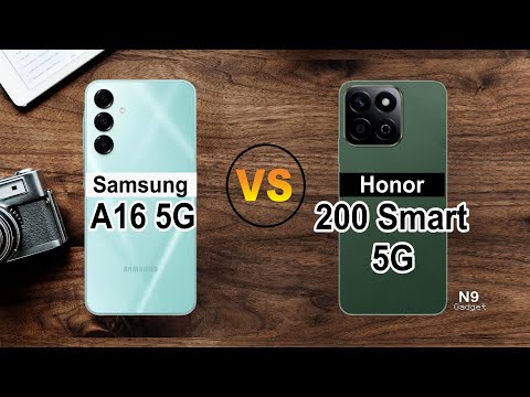 📱 Samsung A16 5G VS Honor 200 Smart 5G ⚡ Full Comparison ⚡ Which one?🔥