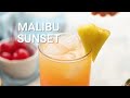 How to Make a Malibu Sunset!