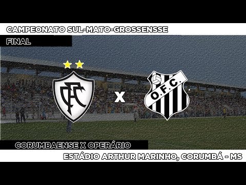 Gol: Corumbaense 1x0 Operário FC - 01/04/2018 - Campeonato Sul-mato-grossense 2018