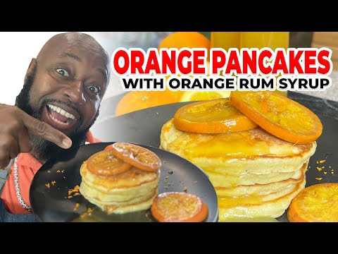 Warning: You’ll Crave Pancakes After This | Orange Rum Magic Inside | CHEF WINSTON