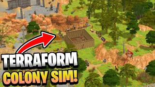 I Turned A DEAD WASTELAND Into A PERFECT COLONY In This NEW Colony Sim!