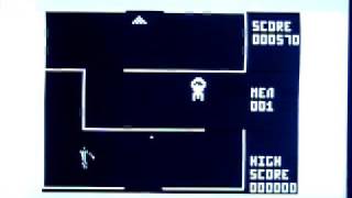 Monster Maze on Tandy Radio Shack TRS-80 Color Computer. Gameplay & Commentary