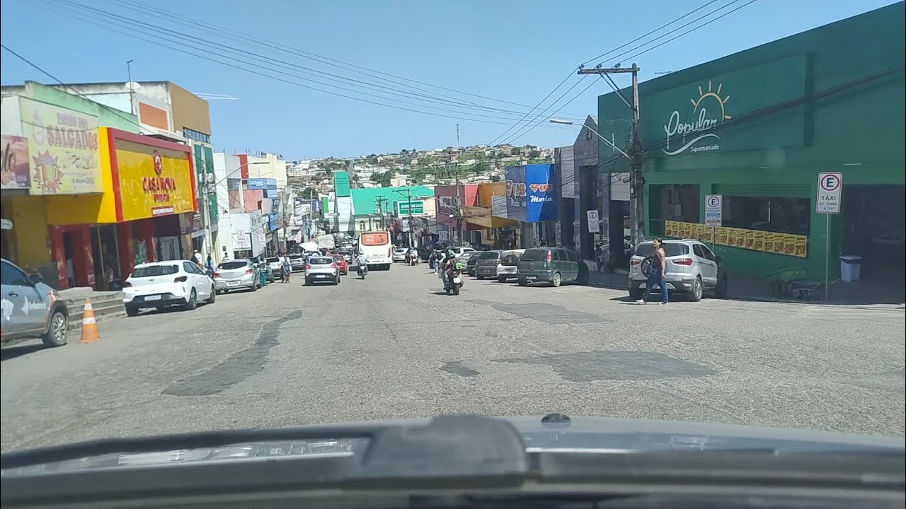 Um giro saíndo da avenida Dantas Barretos até a saída de Garanhuns sentido Bom Conselho-PE e Alagoas