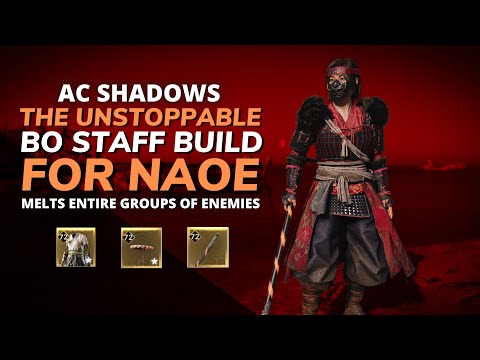 This UNSTOPPABLE Naoe Bo Staff Build MELTS Enemies in Assassin’s Creed Shadows (AC Shadows Builds)