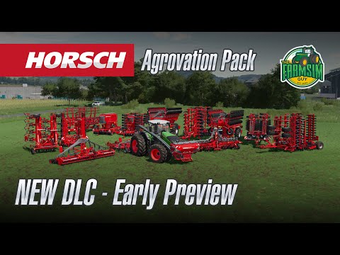Horsch Agrovation DLC - Machinery Preview - Farming Simulator 22