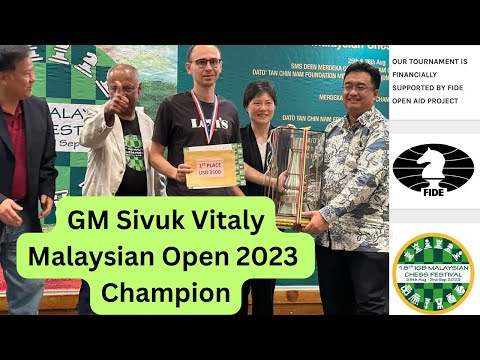 Malaysian Chess Open 2023   Open Results