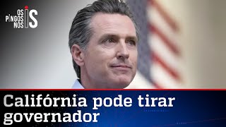 Governador da Califórnia pode ser removido do cargo. Se a moda pega…