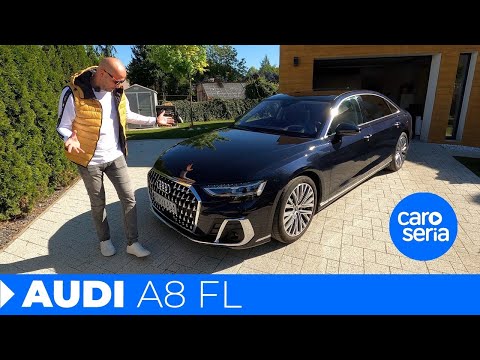 Audi A8 60 TFSIe FL: This German is giving me a foot massage! (4K REVIEW) | CaroSeria