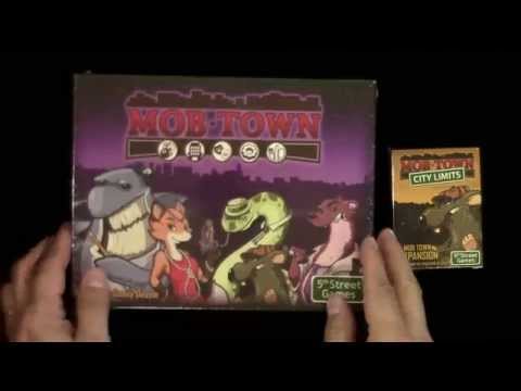Mob Town unboxing + City Limits expansion by Bob Mills