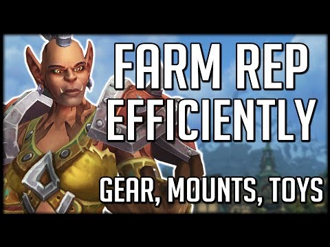 How To EFFICIENTLY Farm Reputation In BFA | WoW Battle for Azeroth