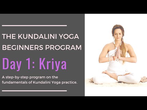 Day 1: Kriya - Kundalini Yoga Beginners Program thumbnail
